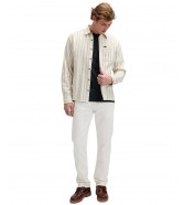 Koszula Lee LEESURE SHIRT 112378528 Dustier Blue Stripe