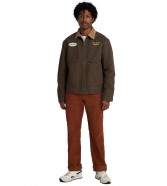 Sztruksy Wrangler x STRANGER THINGS 13MWZ 112378541 Brown