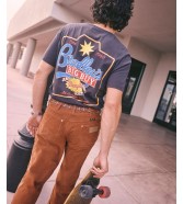 Sztruksy Wrangler x STRANGER THINGS 13MWZ 112378541 Brown