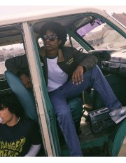 Jeansy Wrangler x STRANGER THINGS 13MWZ 112378542 Wrangler Blue