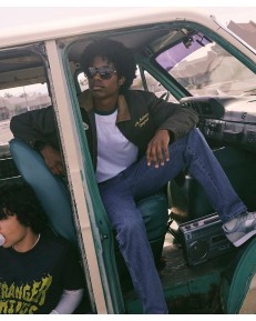 Jeansy Wrangler x STRANGER THINGS 13MWZ 112378542 Wrangler Blue