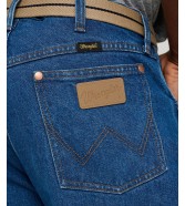 Jeansy Wrangler x STRANGER THINGS 13MWZ 112378542 Wrangler Blue