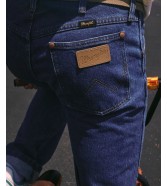 Jeansy Wrangler x STRANGER THINGS 13MWZ 112378542 Wrangler Blue