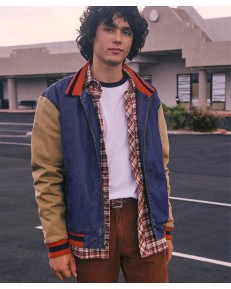 Kurtka Wrangler x STRANGER THINGS WILL JACKET 112378546 Classic Blue