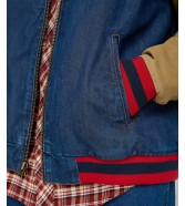 Kurtka Wrangler x STRANGER THINGS WILL JACKET 112378546 Classic Blue