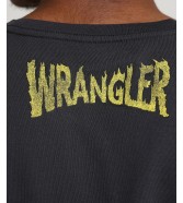 T-shirt Wrangler x STRANGER THINGS TEE 112378547 Washed Black