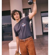 T-shirt Wrangler x STRANGER THINGS BRADLEYS BIG BUY TEE 112378548 Washed Black