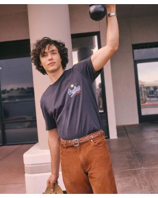 T-shirt Wrangler x STRANGER THINGS BRADLEYS BIG BUY TEE 112378548 Washed Black