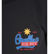 T-shirt Wrangler x STRANGER THINGS BRADLEYS BIG BUY TEE 112378548 Washed Black