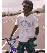 T-shirt Wrangler x STRANGER THINGS HAWKINS HIGH TEE 112378555 Marshmallow