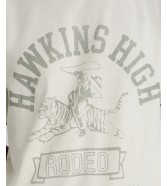 T-shirt Wrangler x STRANGER THINGS HAWKINS HIGH TEE 112378555 Marshmallow