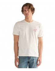 T-shirt Wrangler LOGO TEE 112378698 Worn White