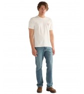 T-shirt Wrangler LOGO TEE 112378698 Worn White