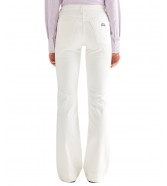 Jeansy Wrangler Flare 112378701 Worn White