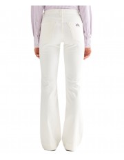 Jeansy Wrangler Flare 112378701 Worn White