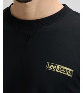 Bluza Lee SMALL LOGO CREW SWS 112378757 Black