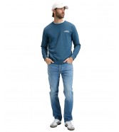 Bluza Lee SMALL LOGO CREW SWS 112378759 Orion Blue