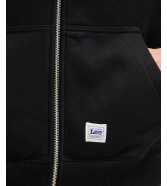 Bluza Lee WORKWEAR FULL ZIP HOODIE 112378764 Black