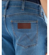 Jeansy Wrangler Larston 112378819 Light Visual
