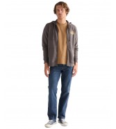 Bluza Wrangler GRAPHIC ZIP HOODIE 112378986 Magnet