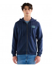 Bluza Wrangler GRAPHIC ZIP HOODIE 112378987 Navy