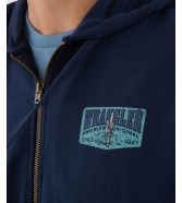 Bluza Wrangler GRAPHIC ZIP HOODIE 112378987 Navy