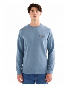 Bluza Wrangler AMERICANA CREW 112378989 Captains Blue Bluza Wrangler AMERICANA CREW 112378989 Captains Blue
