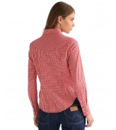 Koszula Wrangler WESTERN SHIRT 112379036 Flame Scarlett