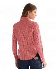 Koszula Wrangler WESTERN SHIRT 112379036 Flame Scarlett