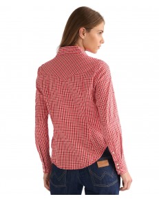 Koszula Wrangler WESTERN SHIRT 112379036 Flame Scarlett