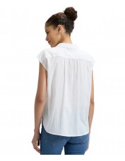 Koszula Lee CAP SLEEVE SHIRT 112379153 Bright White