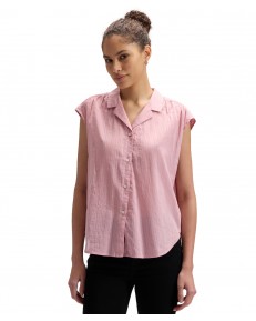 Koszula Lee CAP SLEEVE SHIRT 112379154 Soft Mauve
