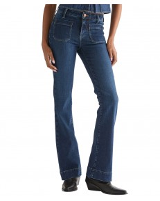 Jeansy Wrangler Flare 112379973 Pioneer Pop