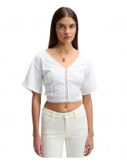 Koszula Lee TIED BACK BLOUSE 112380540 Bright White