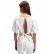 Koszula Lee TIED BACK BLOUSE 112380540 Bright White