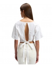 Koszula Lee TIED BACK BLOUSE 112380540 Bright White