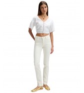 Koszula Lee TIED BACK BLOUSE 112380540 Bright White