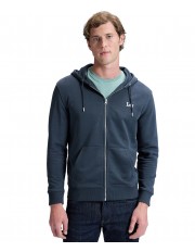 Bluza Lee ESS FULL ZIP HOODIE 112381385 Washed Black