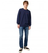 Bluza Wrangler SIGN OFF CREW 112382355 Navy