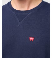 Bluza Wrangler SIGN OFF CREW 112382355 Navy