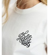 T-shirt Lee 89 TEE 112385655 Ecru