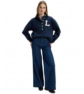 Bluza Lee POPOVER SWEATSHIRT 112385695 Rivet Navy