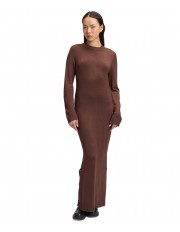 Sukienka Lee KNITTED MAXI DRESS 112385700 Shaved Chocolate