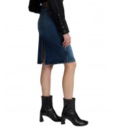 Spódnica Lee MIDI SKIRT 112385712 Flash Blue