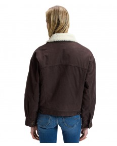 Katana Lee RELAXED SHERPA RIDER JACKET 112385717 Chocolate Torte