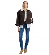 Katana Lee RELAXED SHERPA RIDER JACKET 112385717 Chocolate Torte