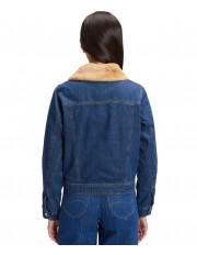 Kurtka Lee REGULAR ZIP FRONT DENIM 112385720 Laugh Riot