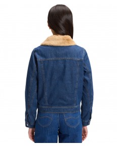 Kurtka Lee REGULAR ZIP FRONT DENIM 112385720 Laugh Riot