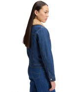 Kurtka Lee REGULAR ZIP FRONT DENIM 112385720 Laugh Riot