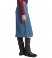 Spódnica Lee PATCH POCKET MIDI SKIRT 112385766 Warm Embrace